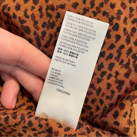 Anthropologie Brown Super Comfy Soft Teddy Coat S Relaxed Fit - Picture 11 of 15